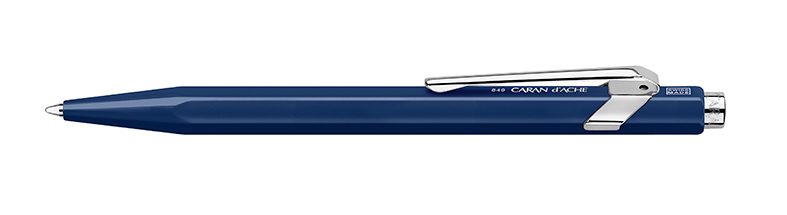 Ball pen  metal sapphire blue