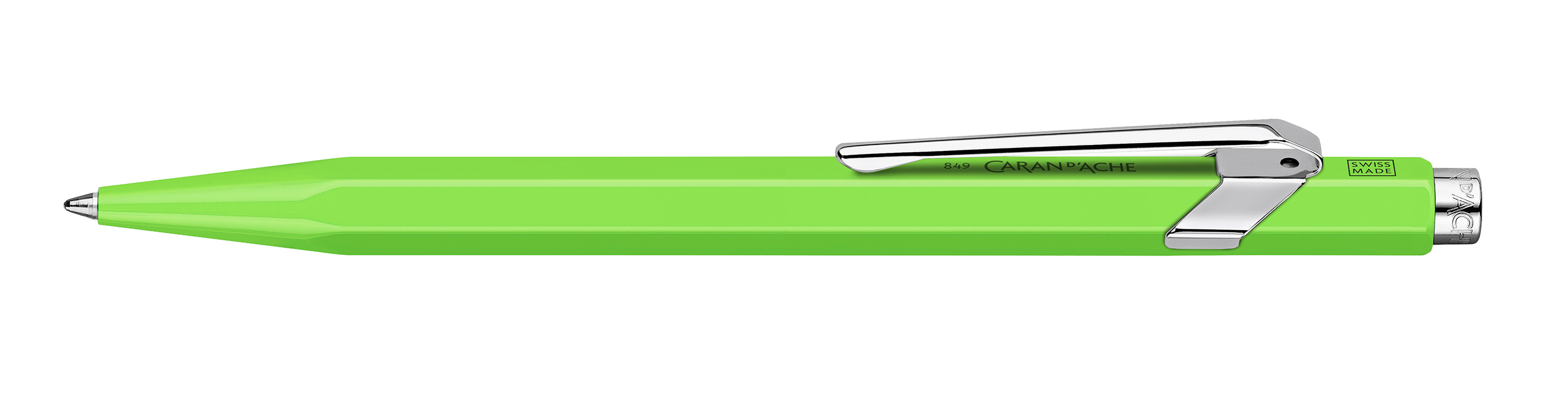 Ball pen fluorescent yellow-green
