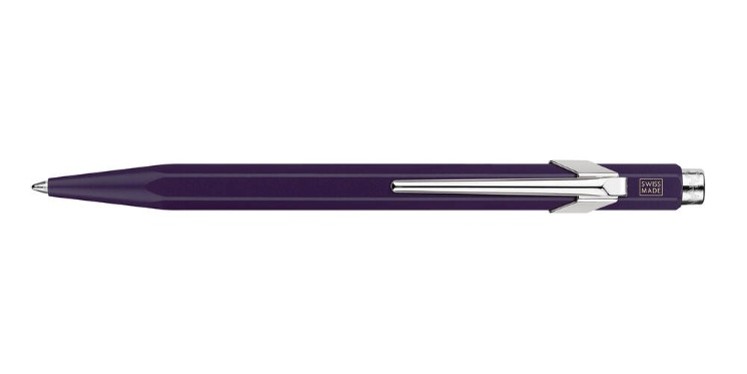 849 Ballpoint Dark Purple in Slimpack