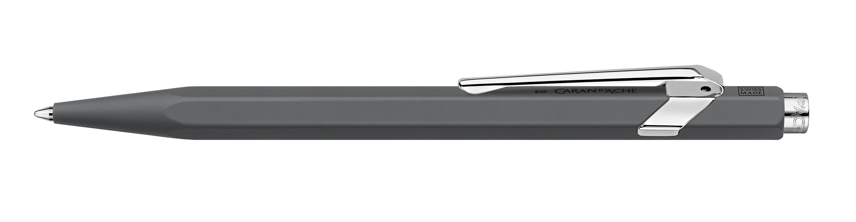 Ball pen  metal anthracite grey