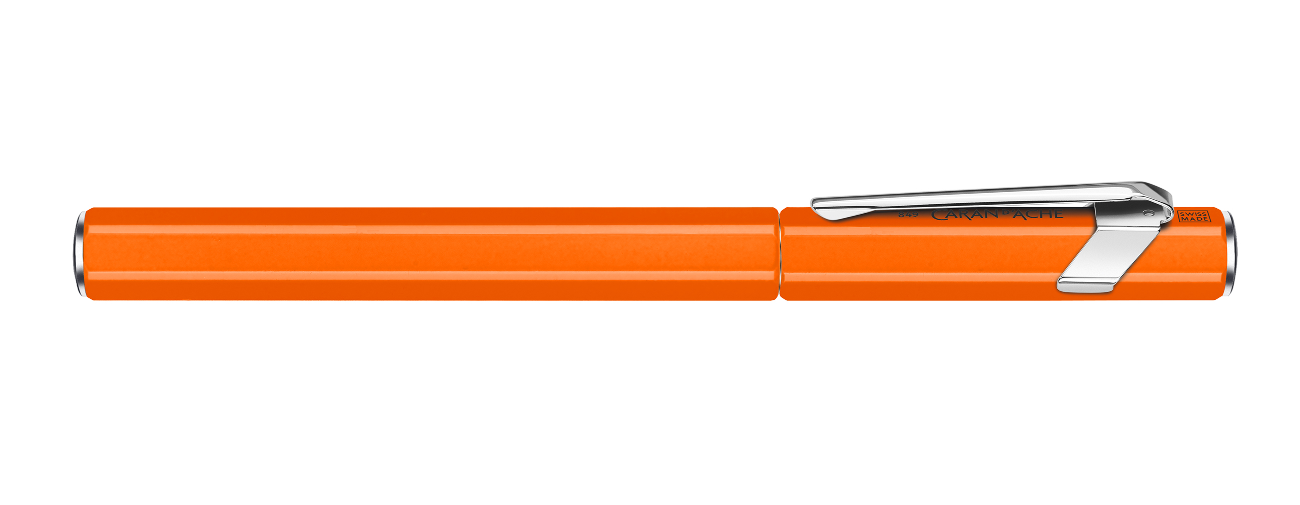 849 Fountain Pen metal Fluorescent Orange M