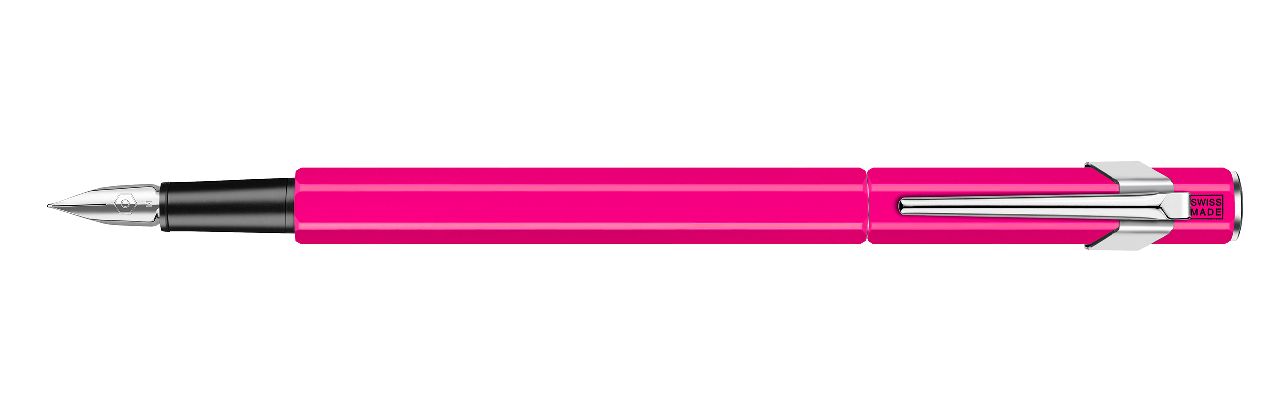 849 Fountain Pen metal Fluorescent Pink M