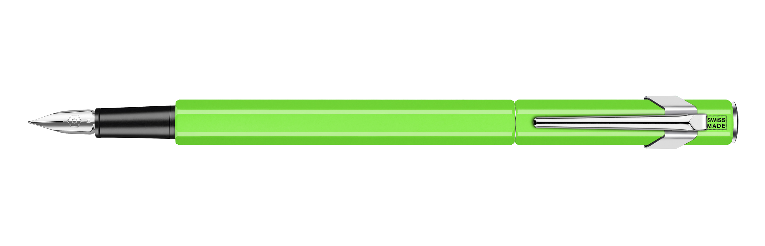 849 Fountain Pen metal Fluorescent Green M