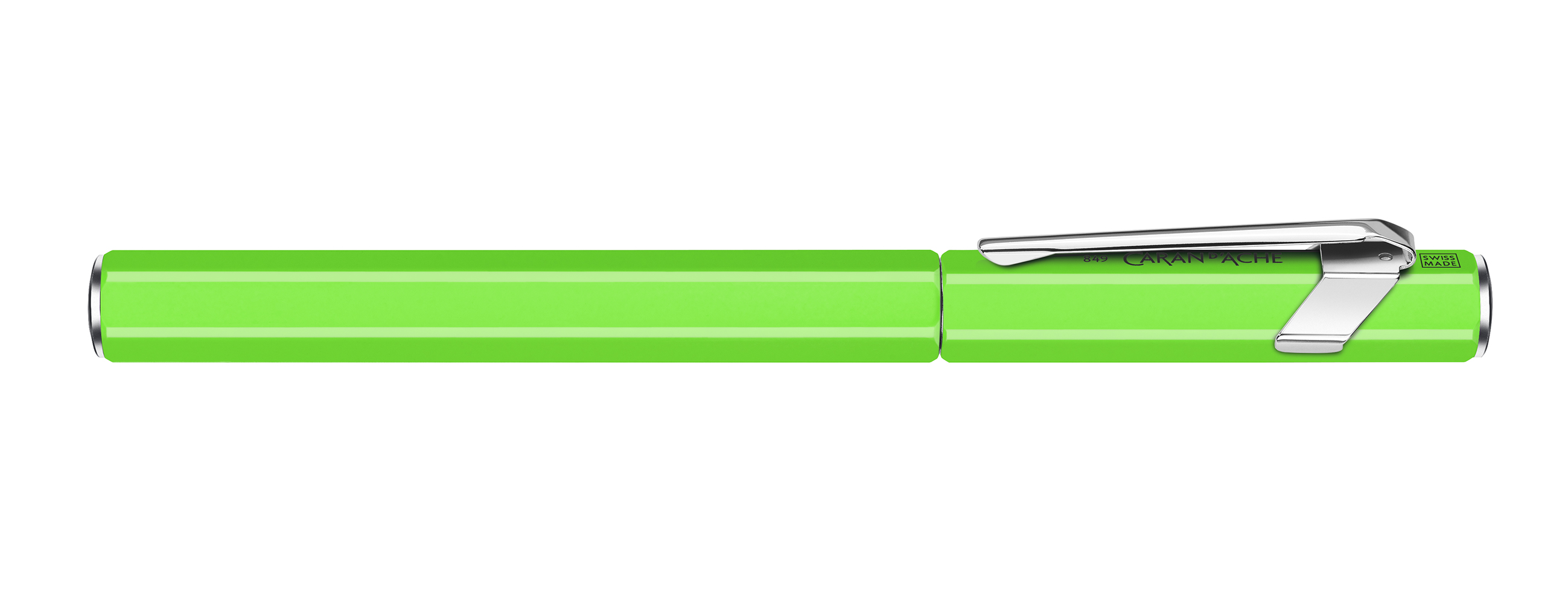 849 Fountain Pen metal Fluorescent Green M