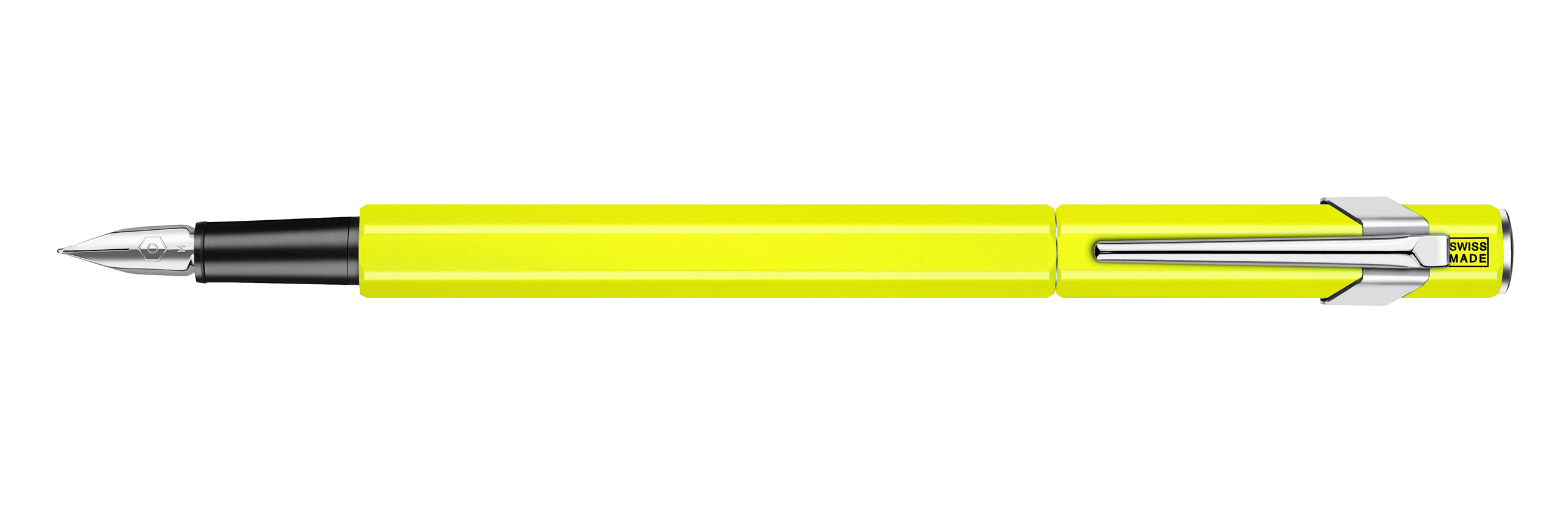849 Fountain Pen metal Fluorescent Yellow M