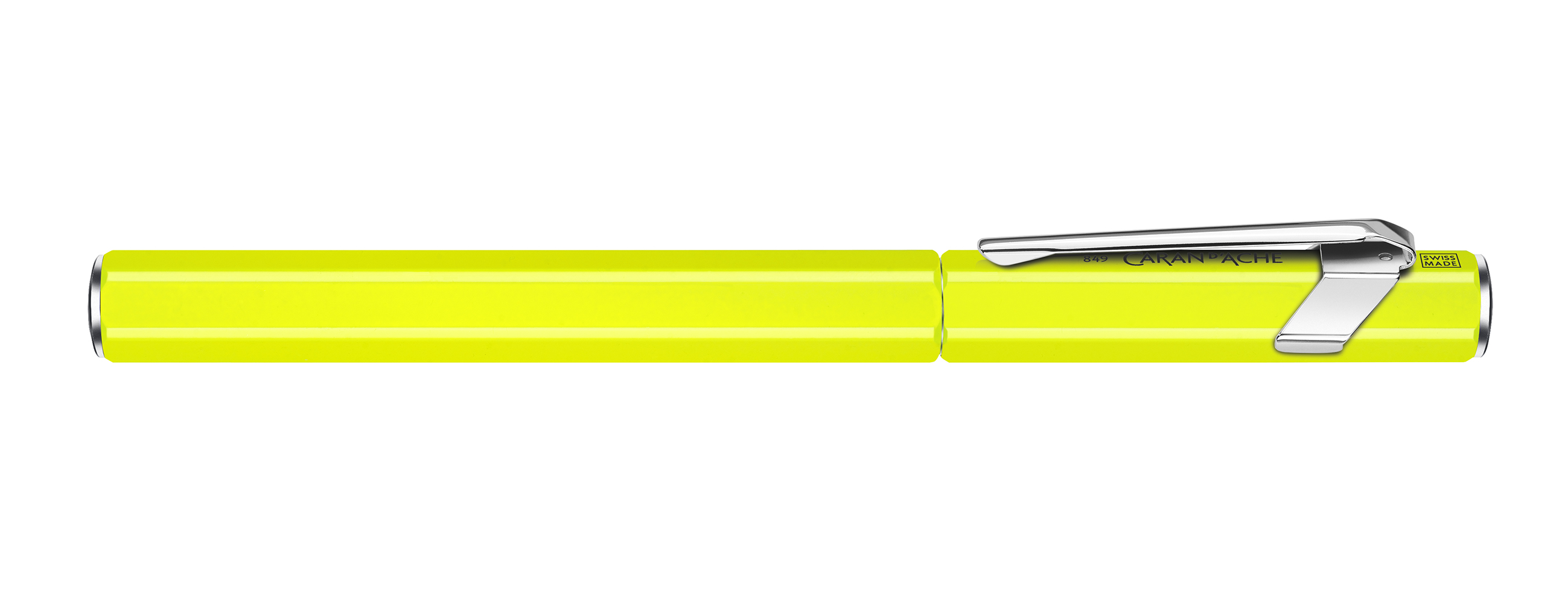 849 Fountain Pen metal Fluorescent Yellow M