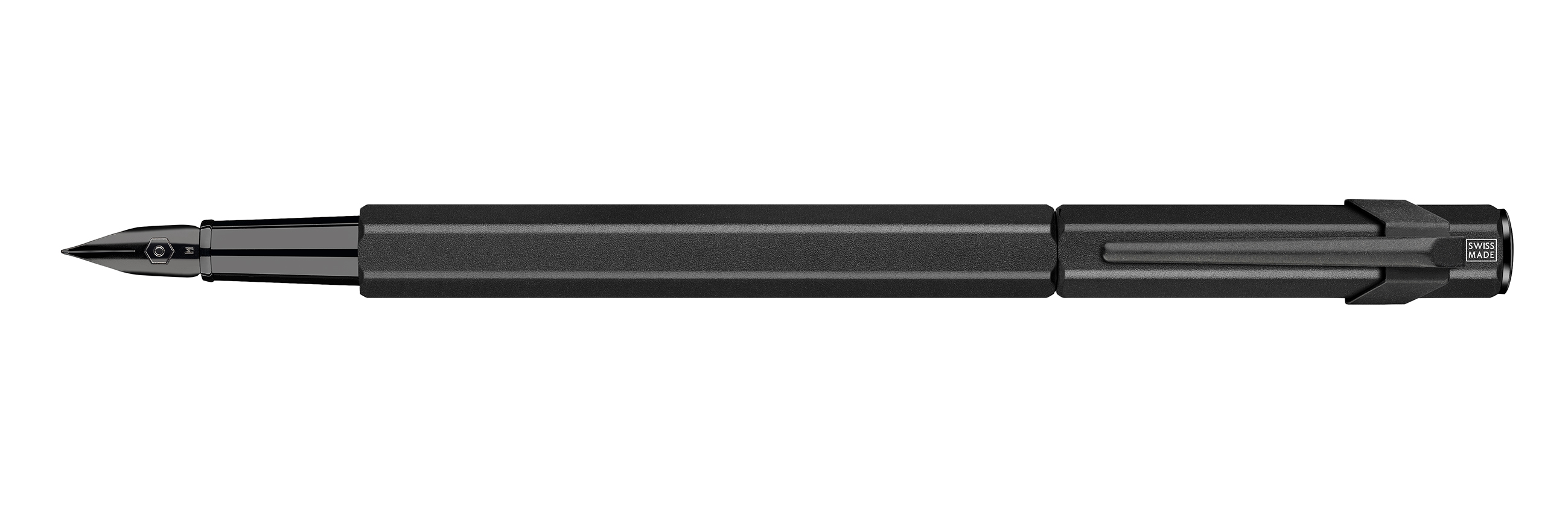 849 Fountain Pen metal Black Code M