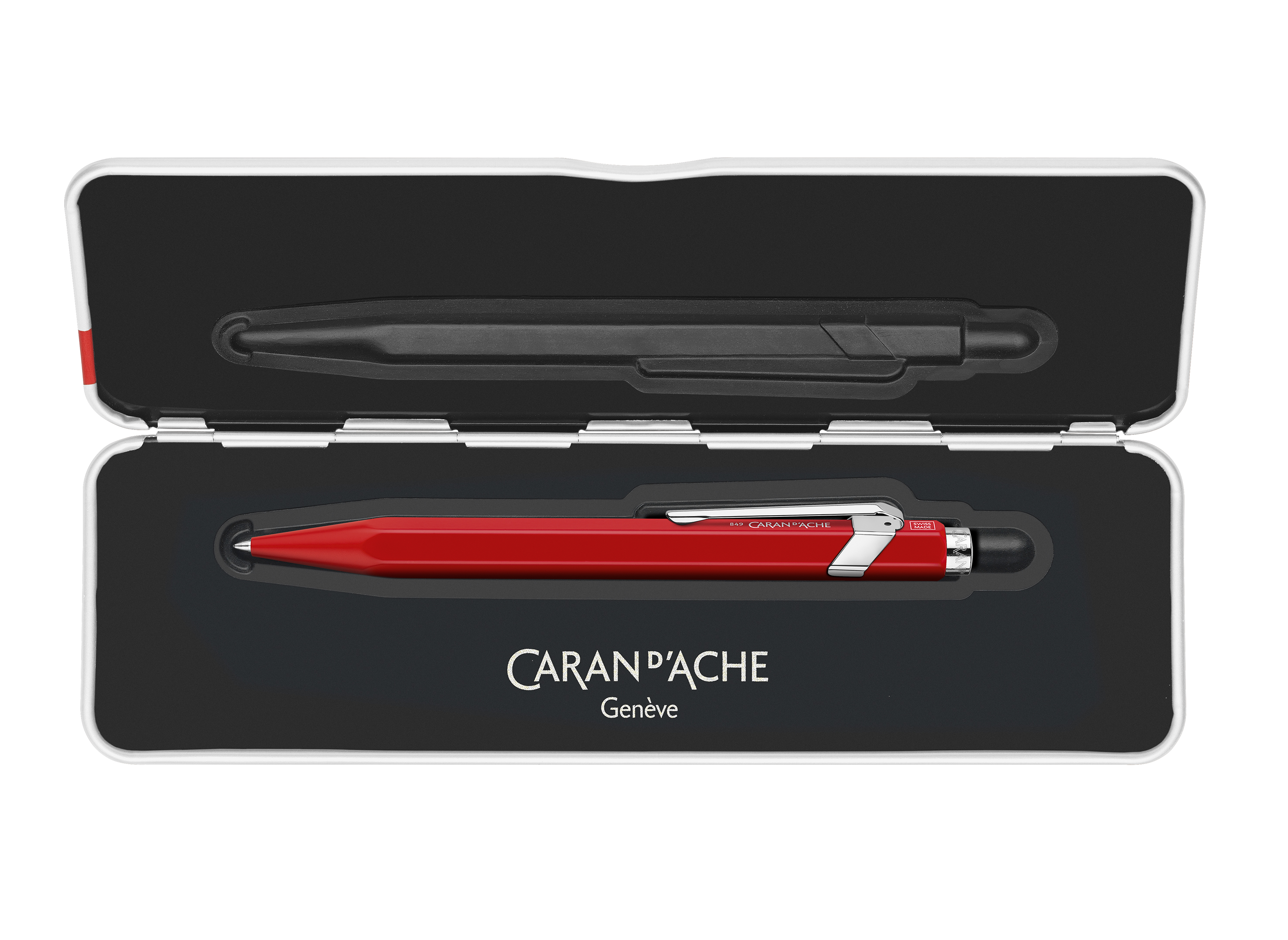 849 Roller  Pen metal Red- Slimpack